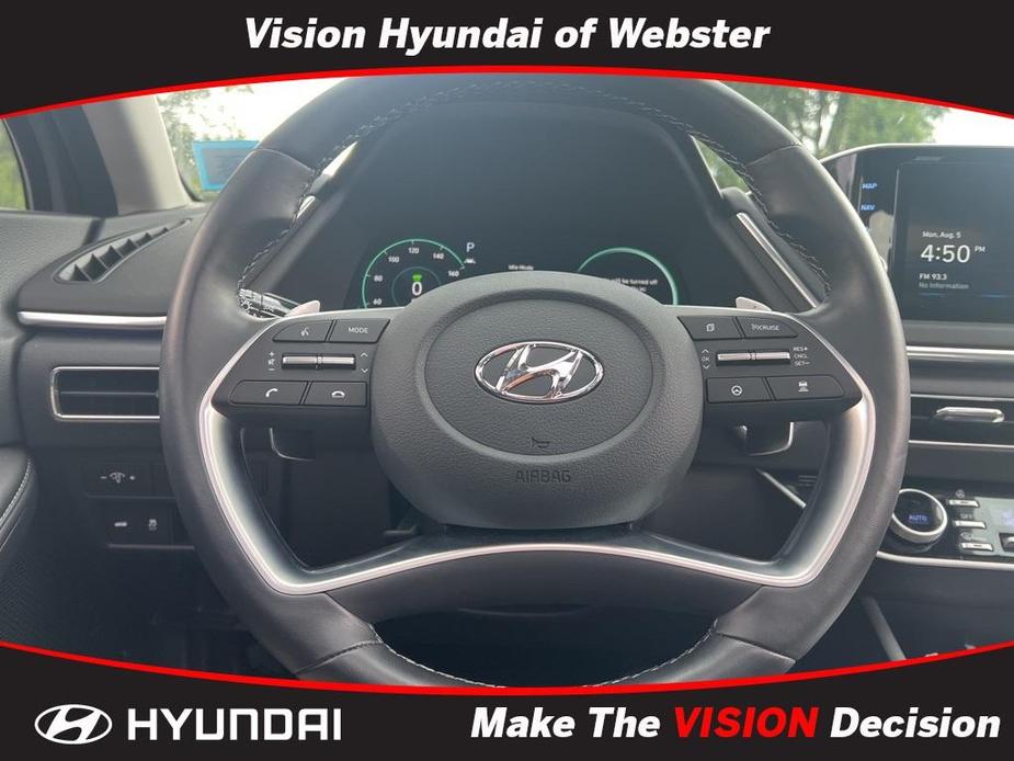 used 2023 Hyundai Sonata Hybrid car, priced at $29,777