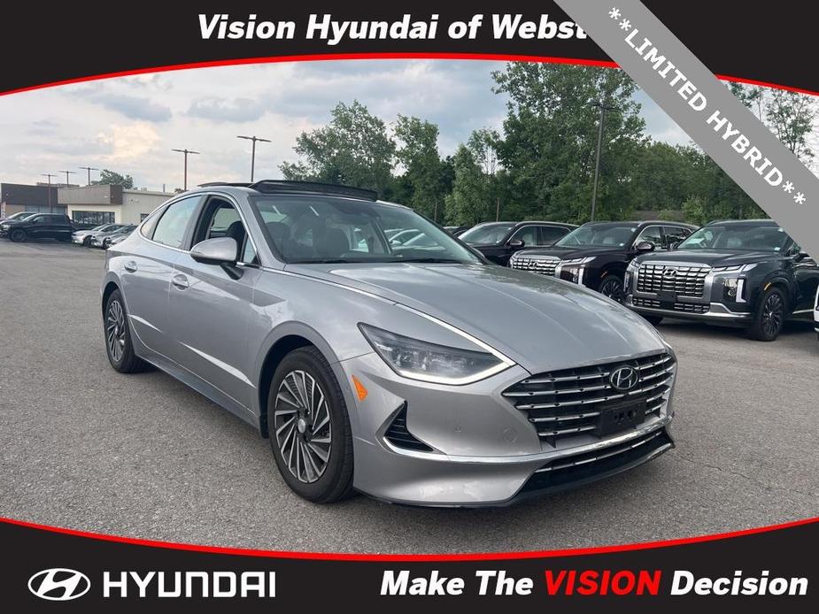 used 2023 Hyundai Sonata Hybrid car, priced at $29,777