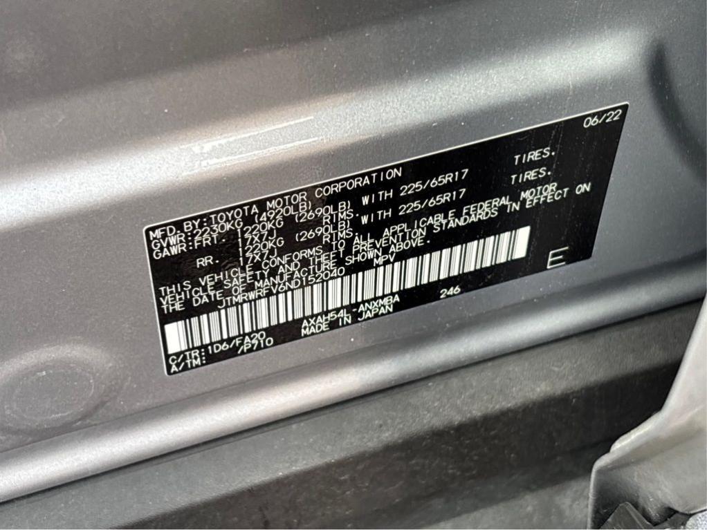 used 2022 Toyota RAV4 Hybrid car, priced at $30,708