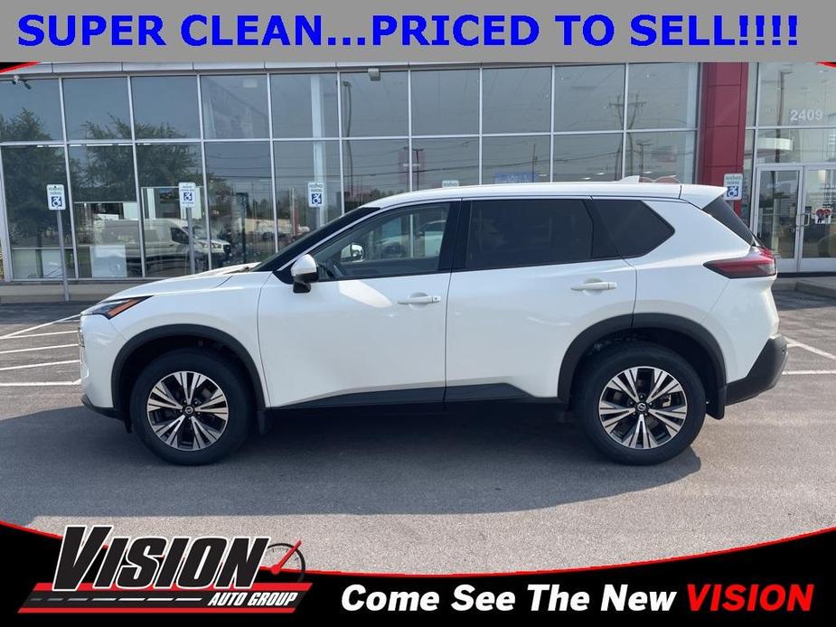 used 2021 Nissan Rogue car, priced at $24,497