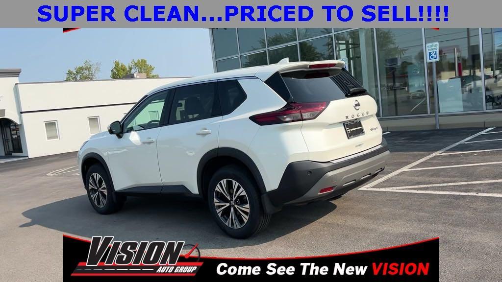 used 2021 Nissan Rogue car, priced at $24,497