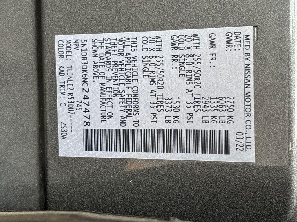 used 2022 Nissan Pathfinder car, priced at $29,869