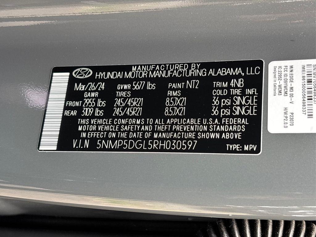 used 2024 Hyundai Santa Fe car, priced at $41,195