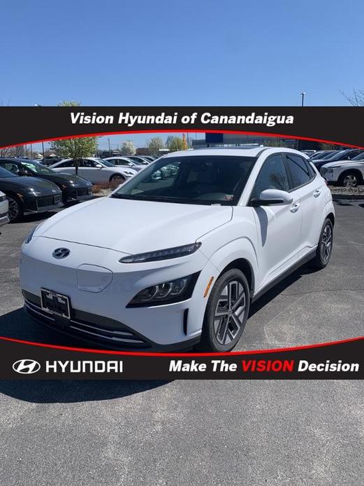 used 2023 Hyundai Kona EV car, priced at $35,560