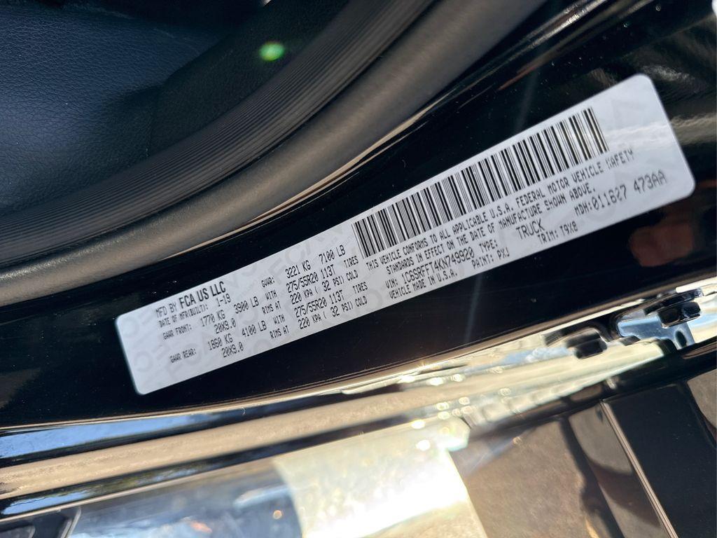 used 2019 Ram 1500 car, priced at $28,300