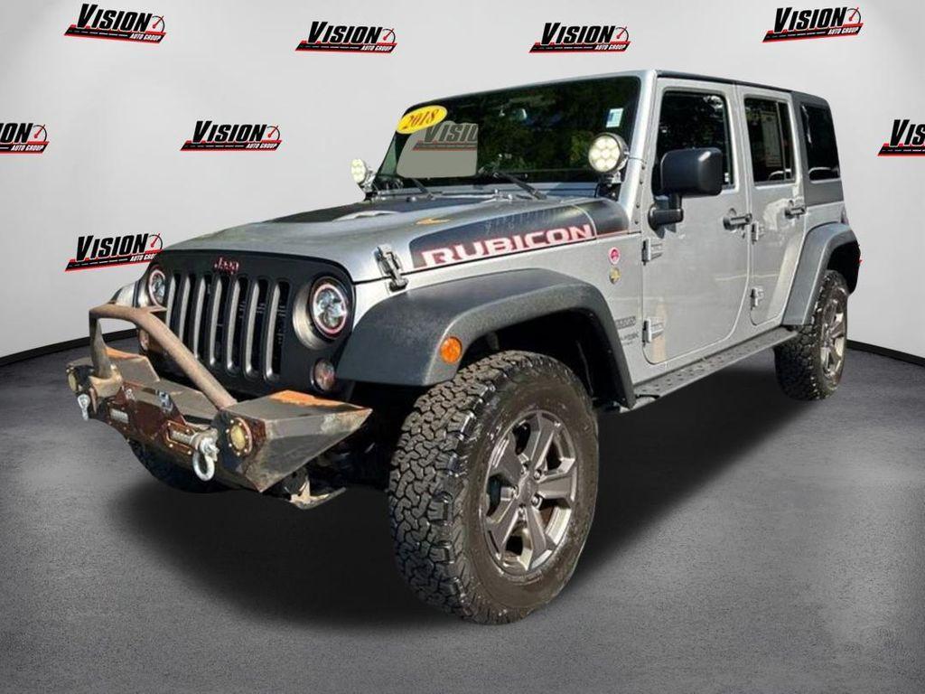 used 2018 Jeep Wrangler JK Unlimited car, priced at $26,874