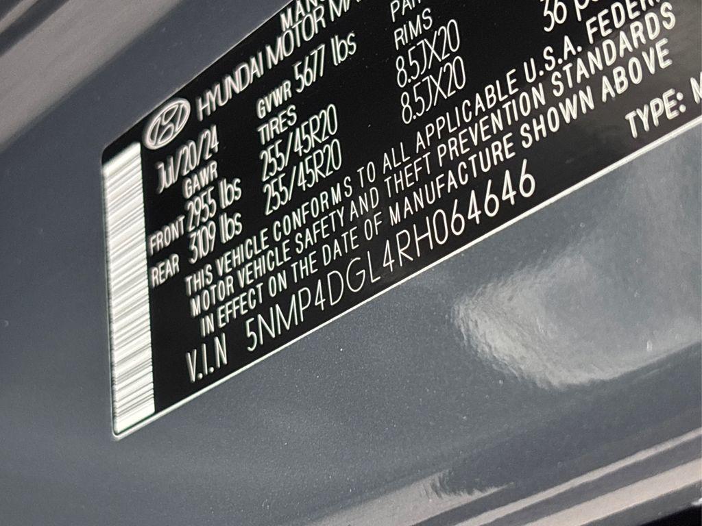 used 2024 Hyundai Santa Fe car, priced at $37,777