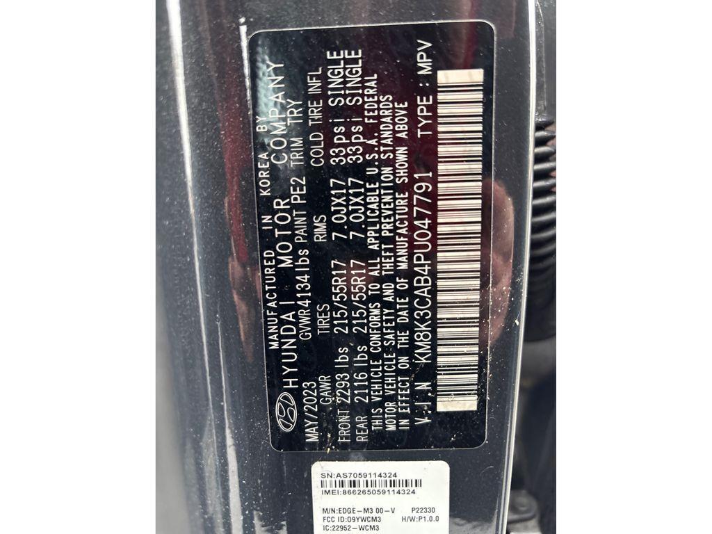 used 2023 Hyundai Kona car, priced at $22,308