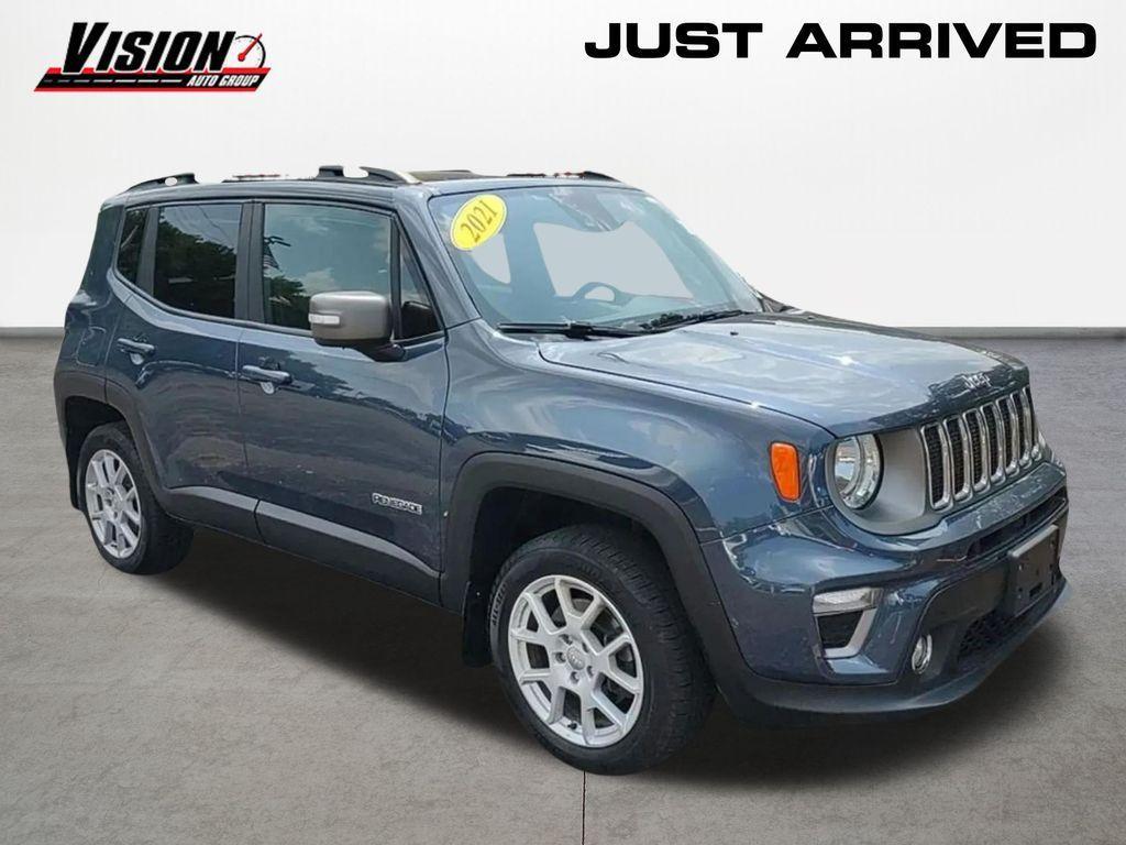used 2021 Jeep Renegade car, priced at $19,874