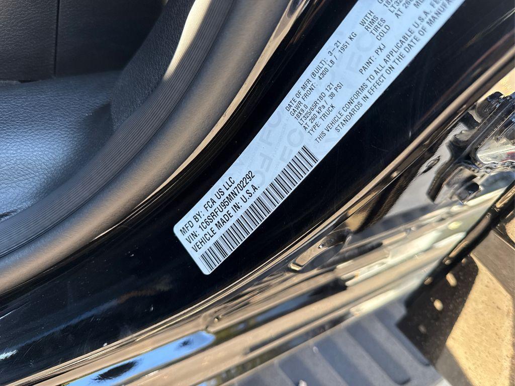 used 2021 Ram 1500 car, priced at $65,300