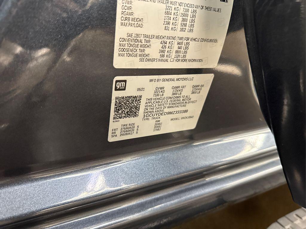 used 2021 Chevrolet Silverado 1500 car, priced at $34,995