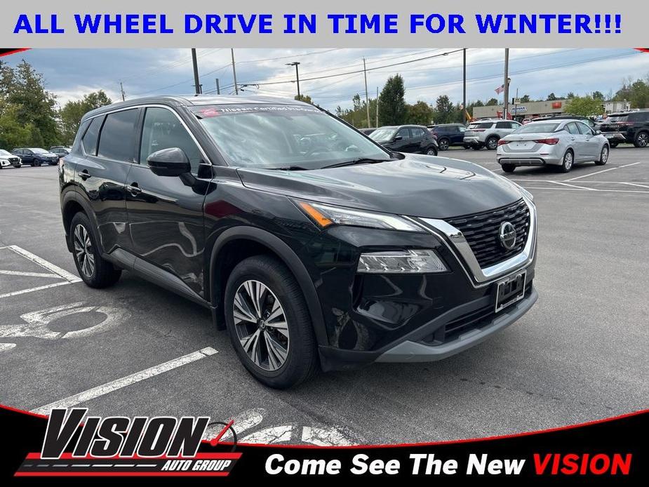 used 2021 Nissan Rogue car, priced at $23,897