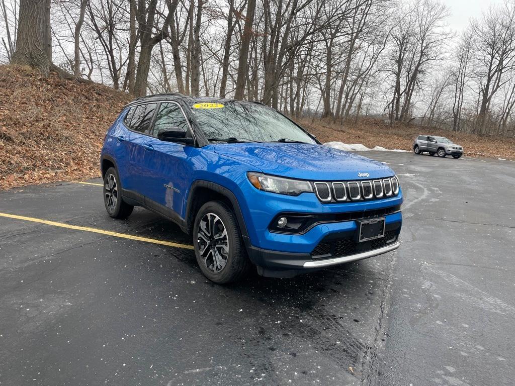 used 2022 Jeep Compass car, priced at $24,794