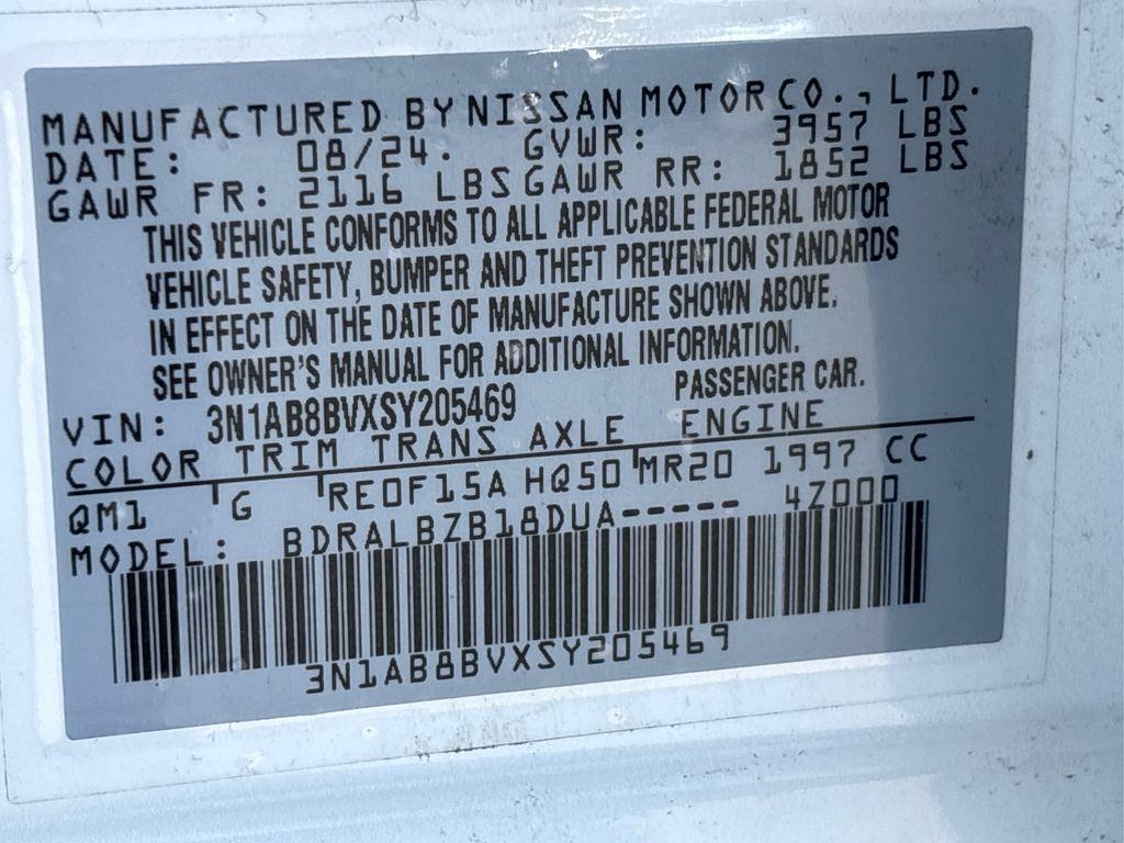 used 2025 Nissan Sentra car, priced at $19,801
