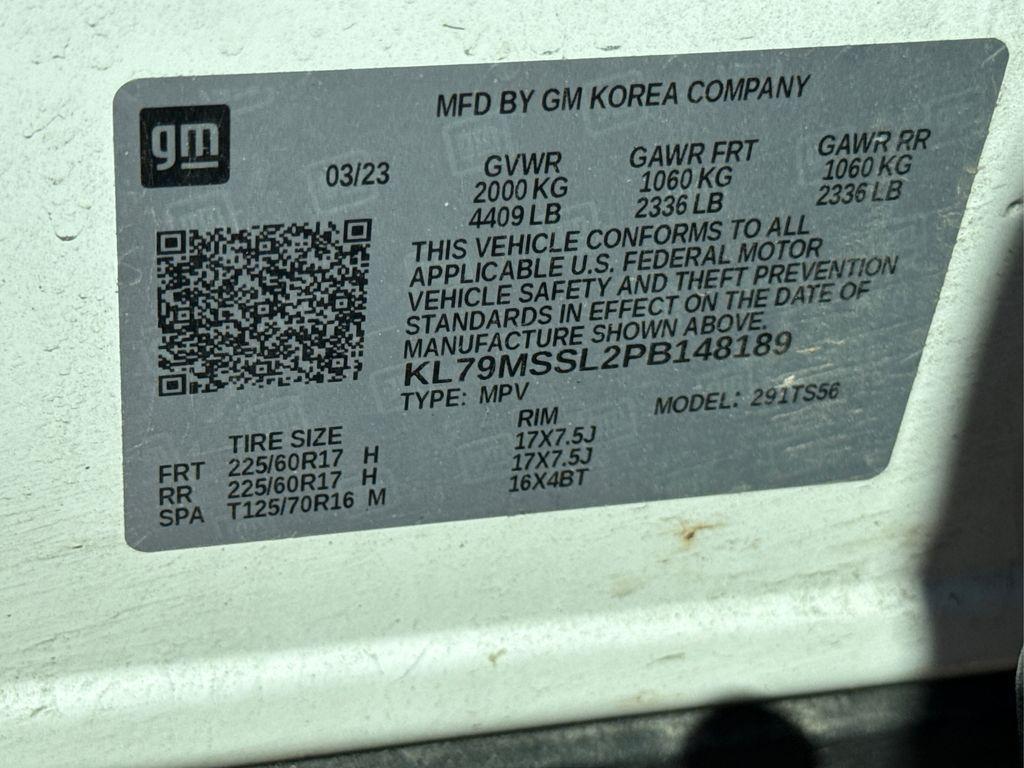 used 2023 Chevrolet TrailBlazer car, priced at $25,585