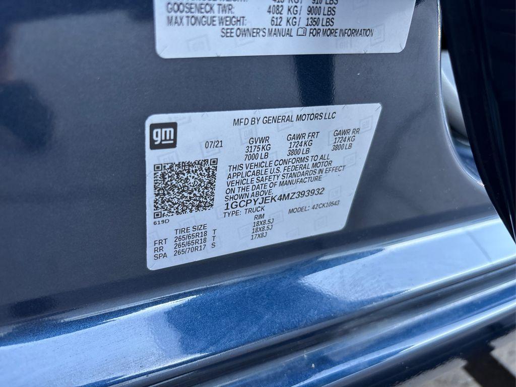 used 2021 Chevrolet Silverado 1500 car, priced at $33,295