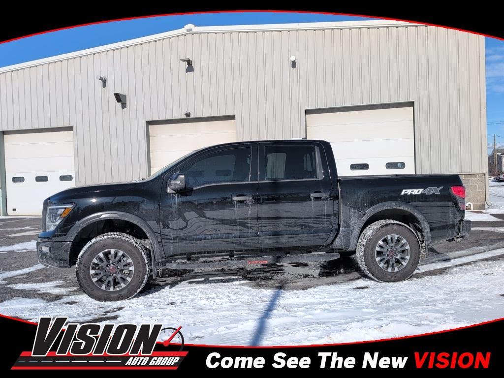 used 2024 Nissan Titan car, priced at $49,995