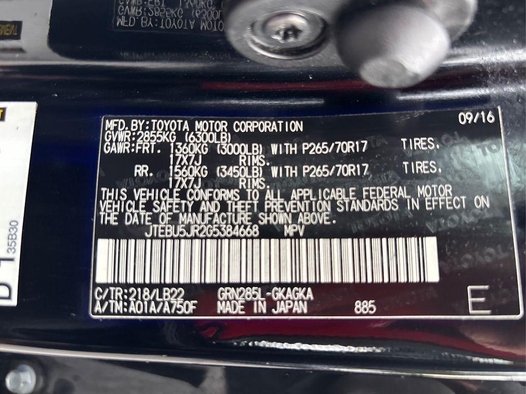 used 2016 Toyota 4Runner car, priced at $21,512