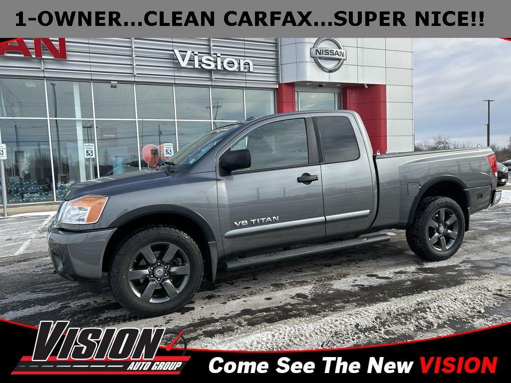 used 2015 Nissan Titan car, priced at $18,595