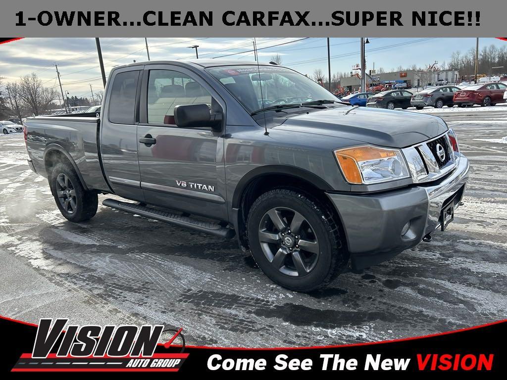 used 2015 Nissan Titan car, priced at $18,595