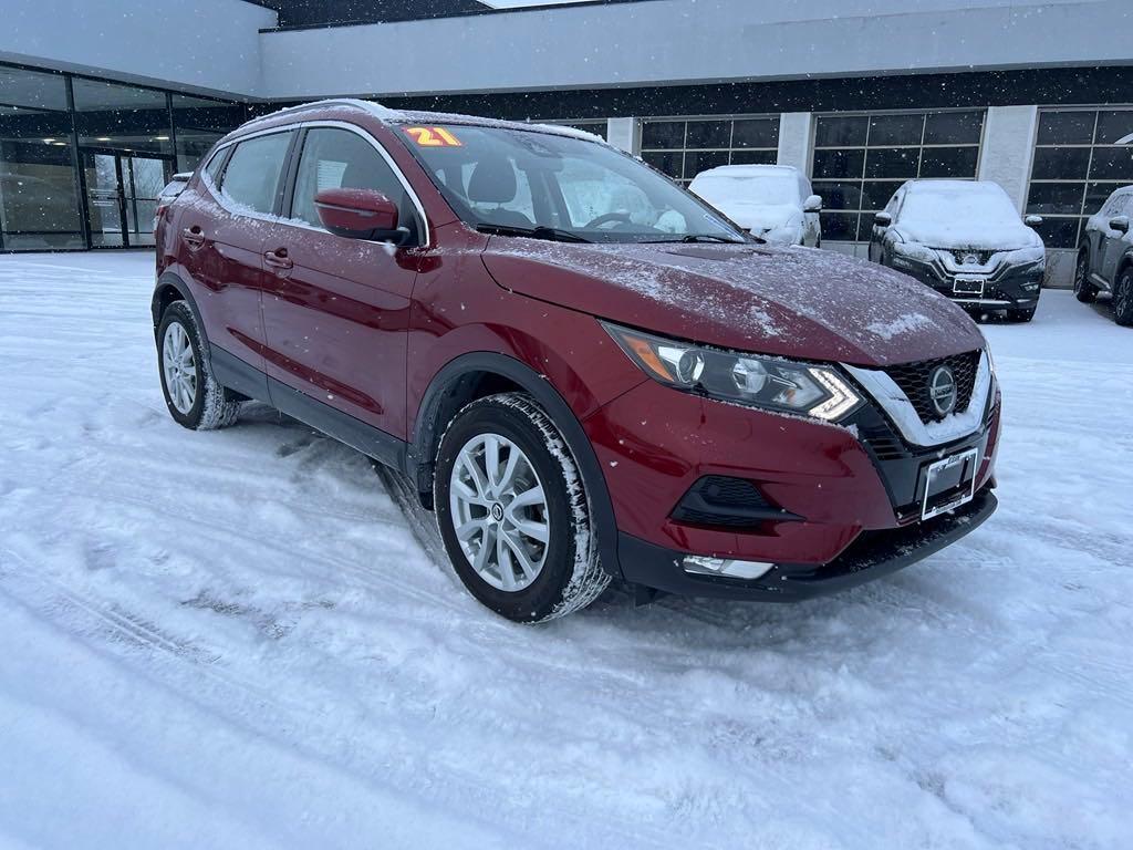 used 2021 Nissan Rogue Sport car, priced at $18,518