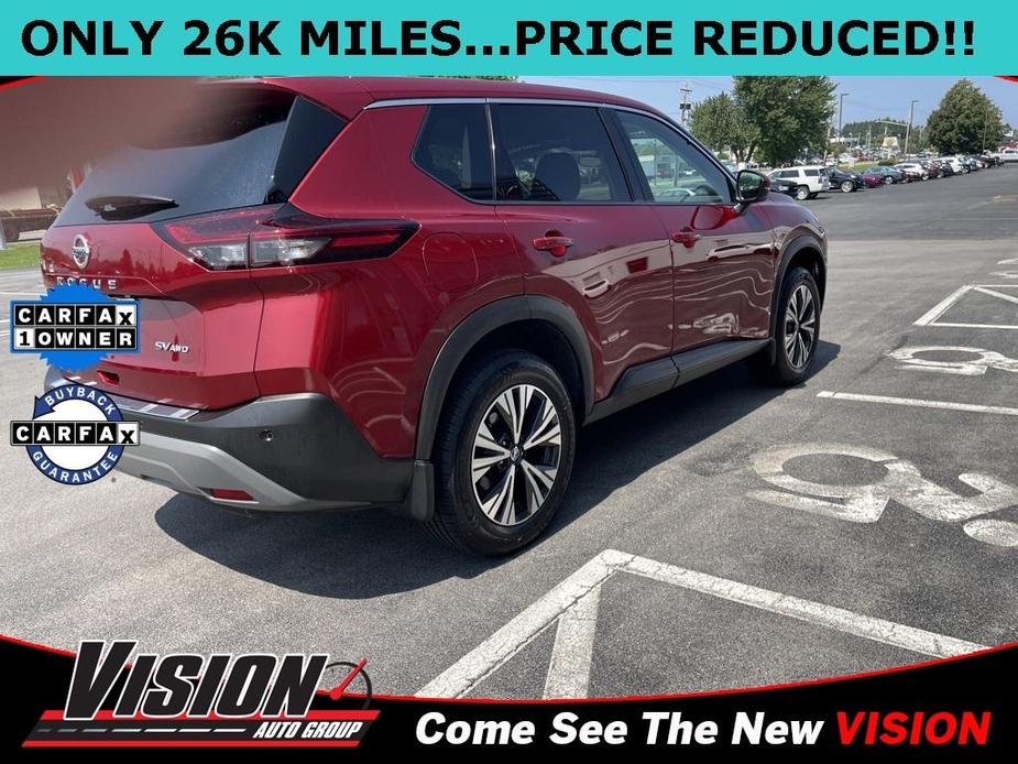 used 2021 Nissan Rogue car, priced at $24,397