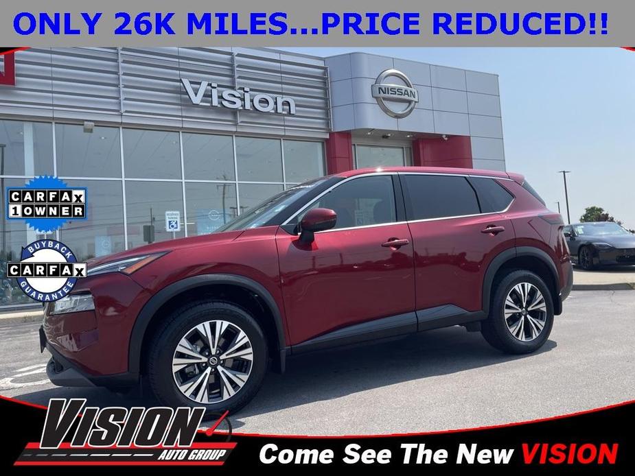 used 2021 Nissan Rogue car, priced at $24,397