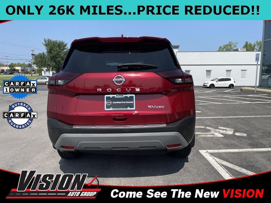 used 2021 Nissan Rogue car, priced at $24,397