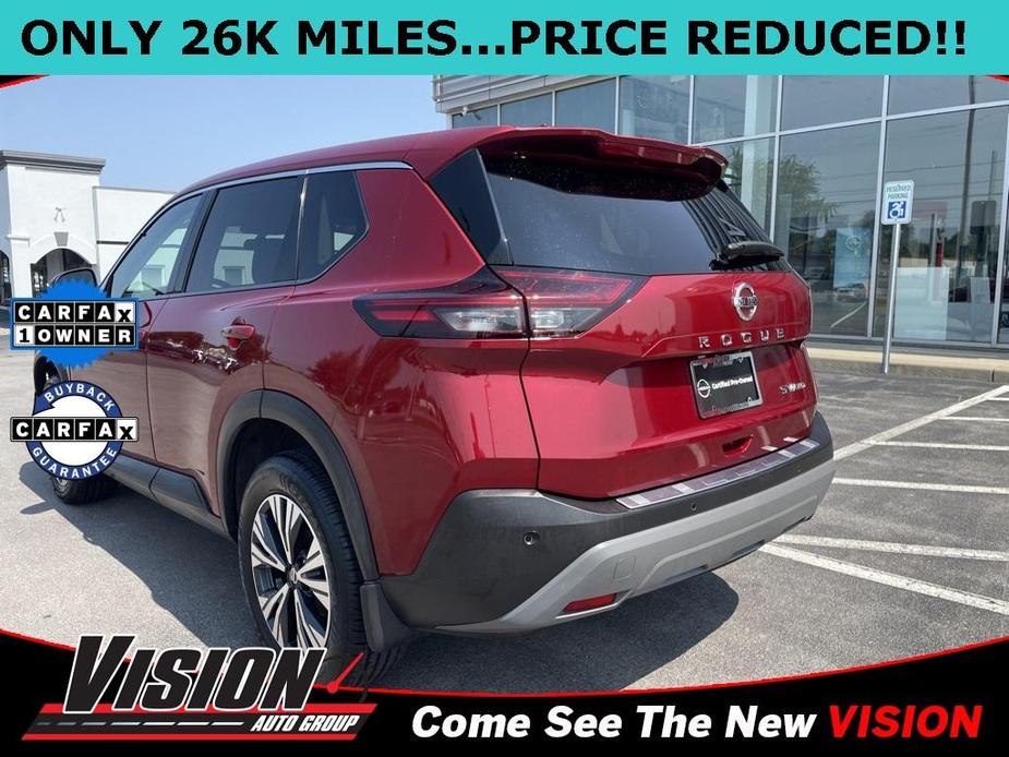 used 2021 Nissan Rogue car, priced at $24,397