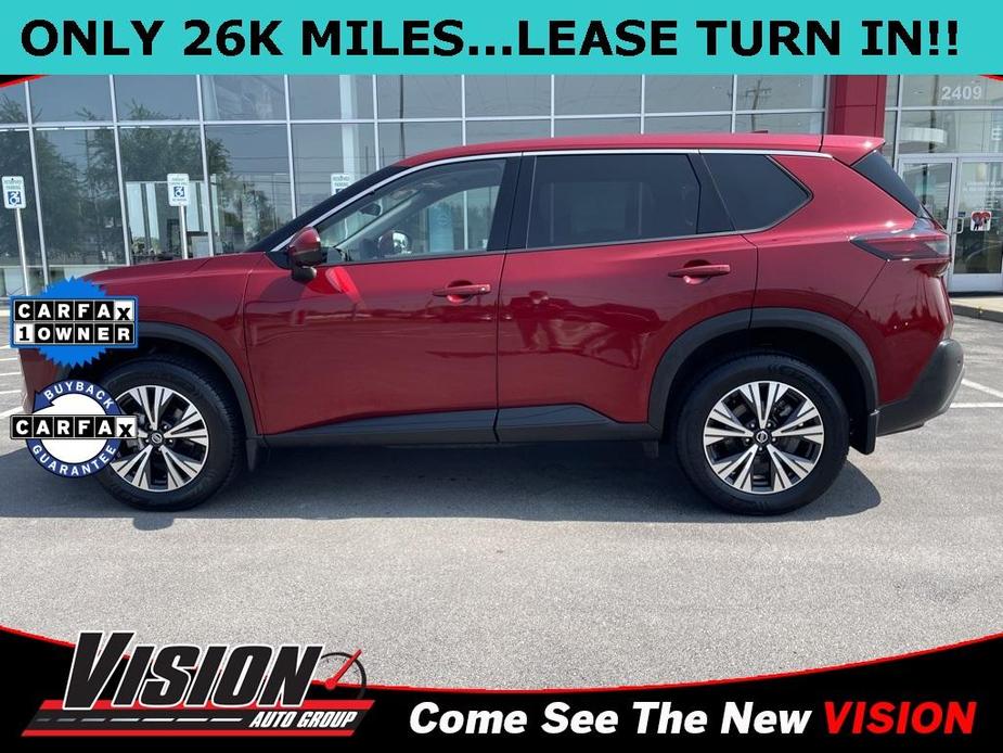 used 2021 Nissan Rogue car, priced at $24,397