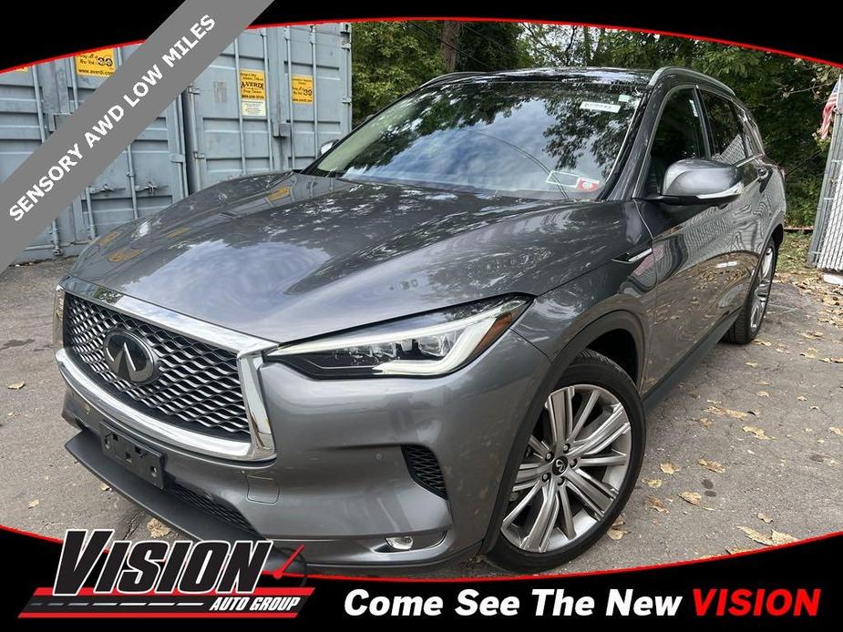 used 2022 INFINITI QX50 car, priced at $33,595