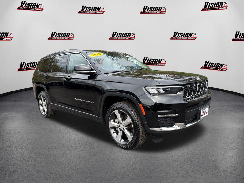 used 2022 Jeep Grand Cherokee L car, priced at $33,900
