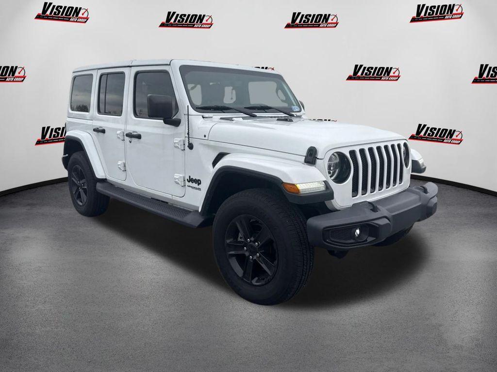 used 2020 Jeep Wrangler Unlimited car, priced at $32,192