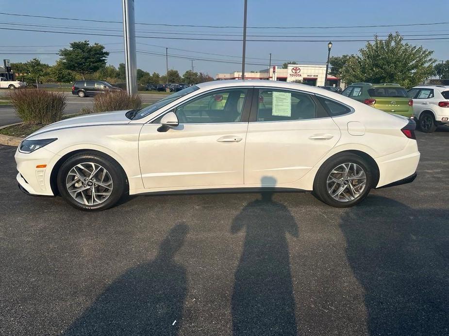 used 2021 Hyundai Sonata car, priced at $18,595