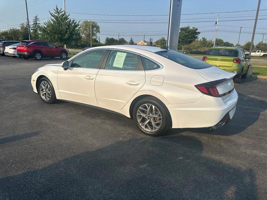 used 2021 Hyundai Sonata car, priced at $18,595