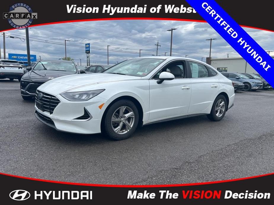 used 2021 Hyundai Sonata car, priced at $18,393