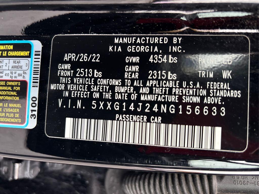 used 2022 Kia K5 car, priced at $21,517