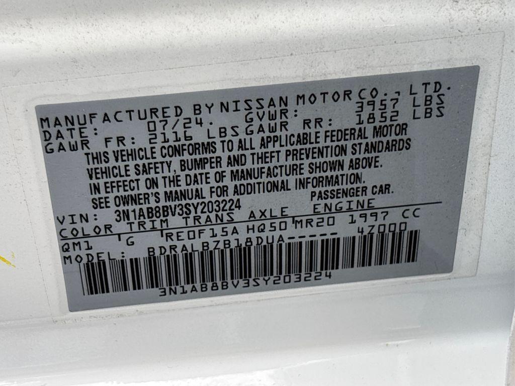 used 2025 Nissan Sentra car, priced at $20,005