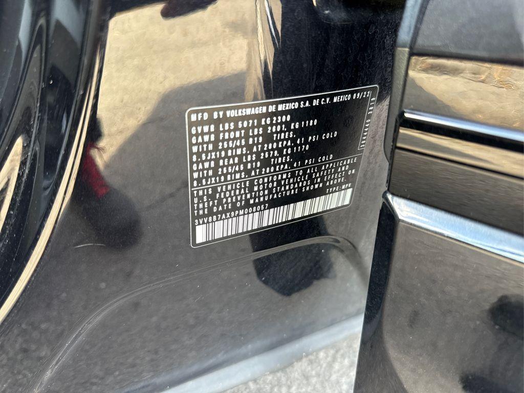 used 2023 Volkswagen Tiguan car, priced at $24,800