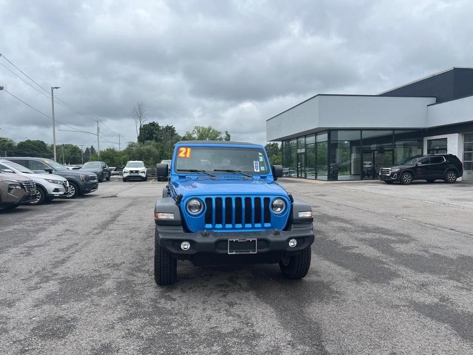 used 2021 Jeep Wrangler car, priced at $26,129