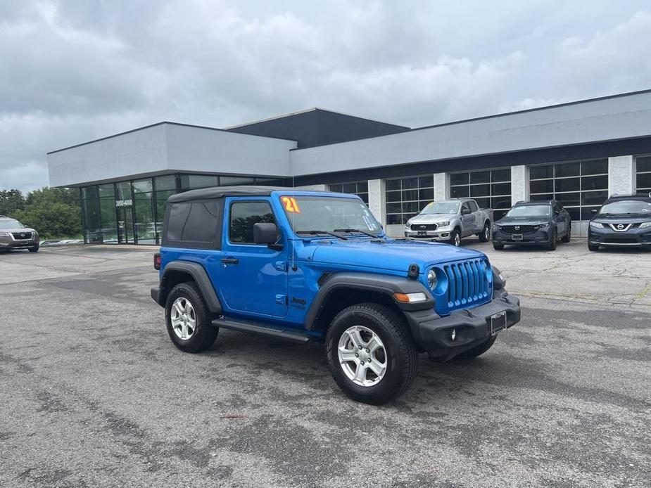 used 2021 Jeep Wrangler car, priced at $26,129