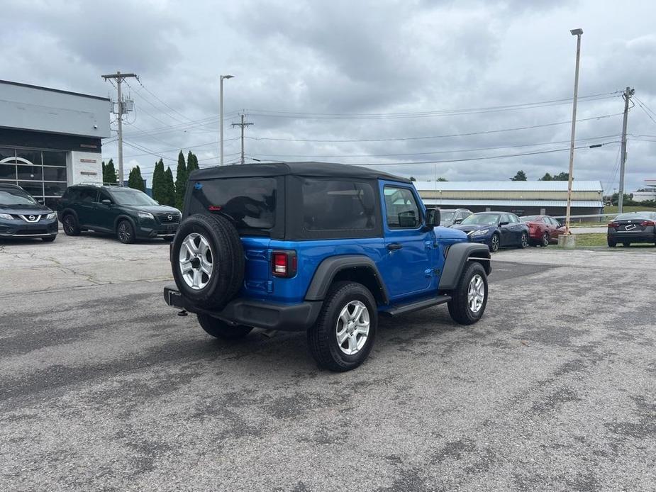 used 2021 Jeep Wrangler car, priced at $26,129