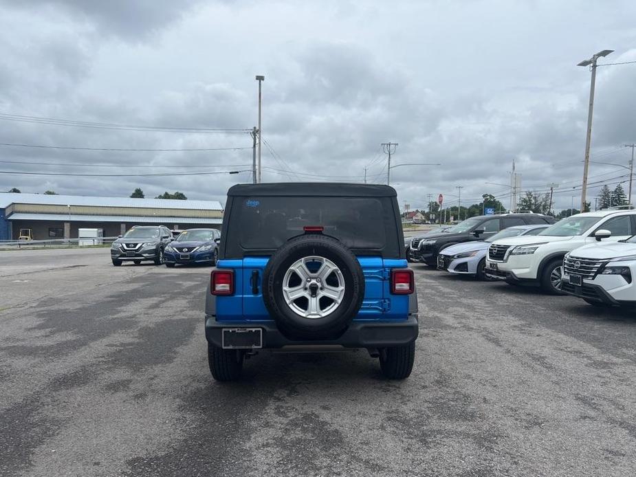 used 2021 Jeep Wrangler car, priced at $26,129