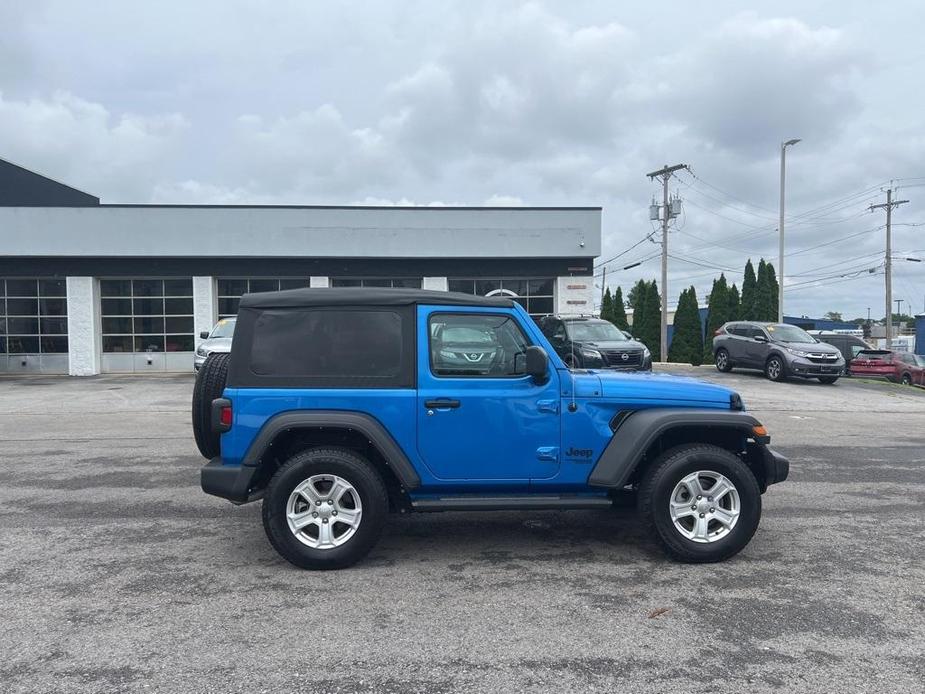 used 2021 Jeep Wrangler car, priced at $26,129