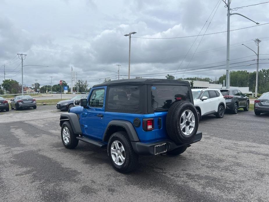 used 2021 Jeep Wrangler car, priced at $26,129