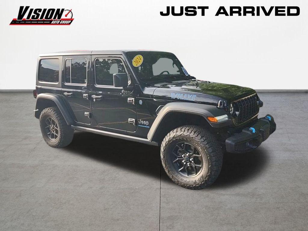 used 2024 Jeep Wrangler 4xe car, priced at $39,944
