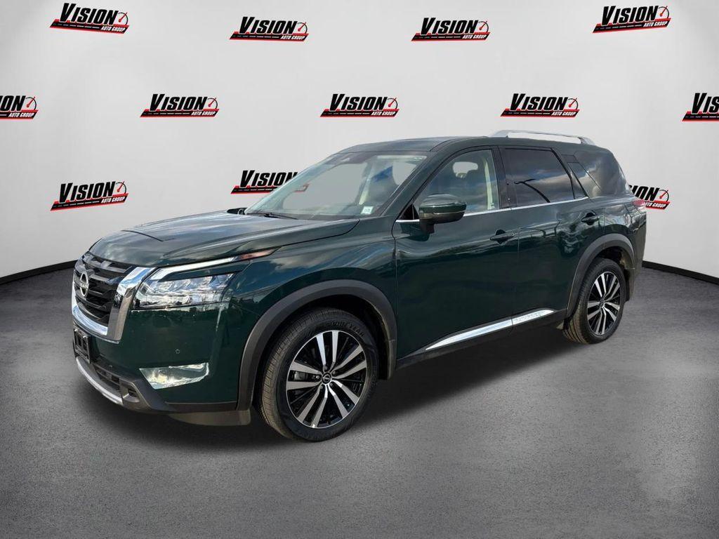 used 2025 Nissan Pathfinder car, priced at $43,713
