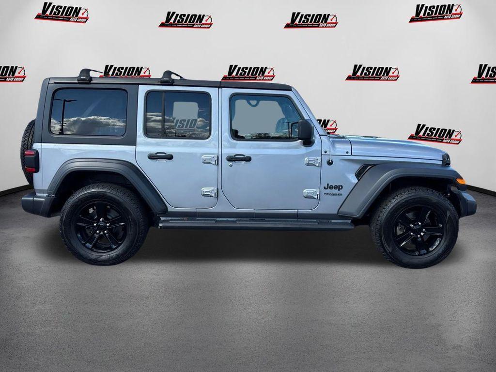 used 2021 Jeep Wrangler Unlimited car, priced at $24,697
