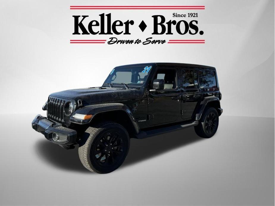 used 2021 Jeep Wrangler Unlimited car, priced at $42,991