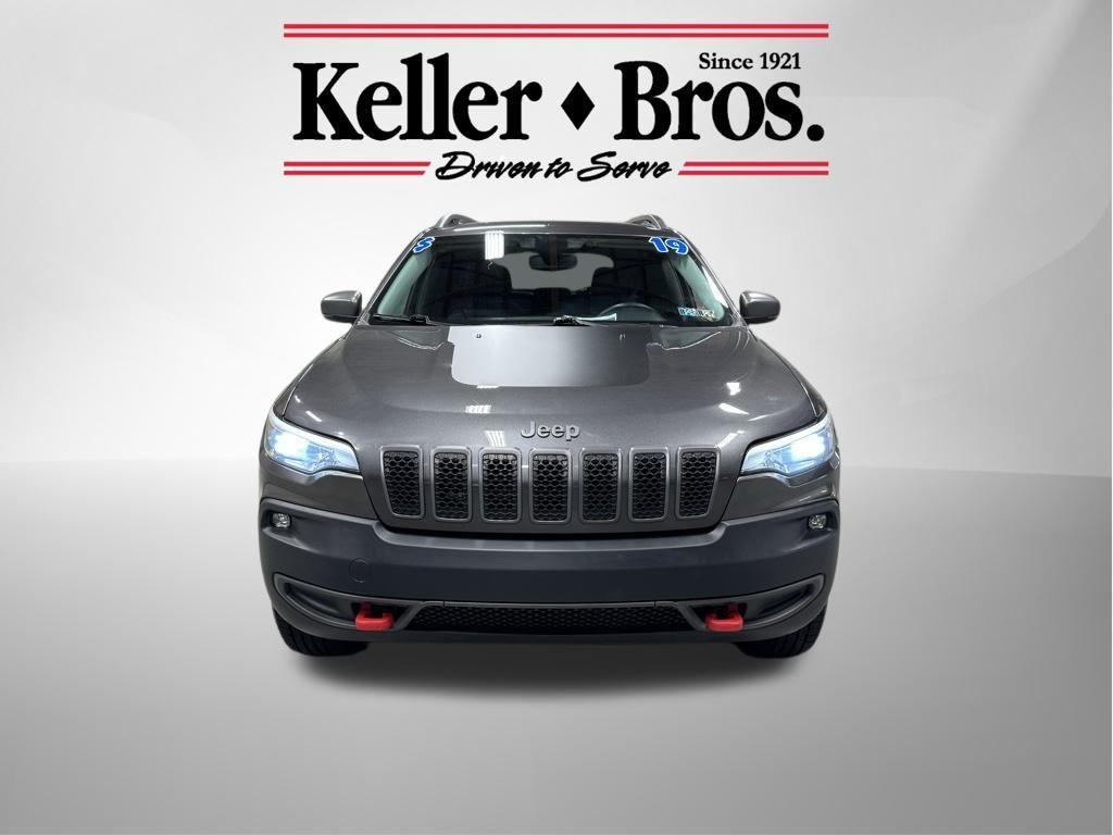 used 2019 Jeep Cherokee car, priced at $19,498